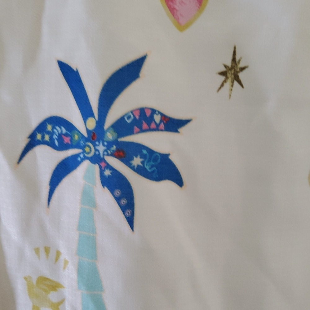 Never Fully Dressed Tropical Print Womans Shirt Size L - Picture 3 of 8